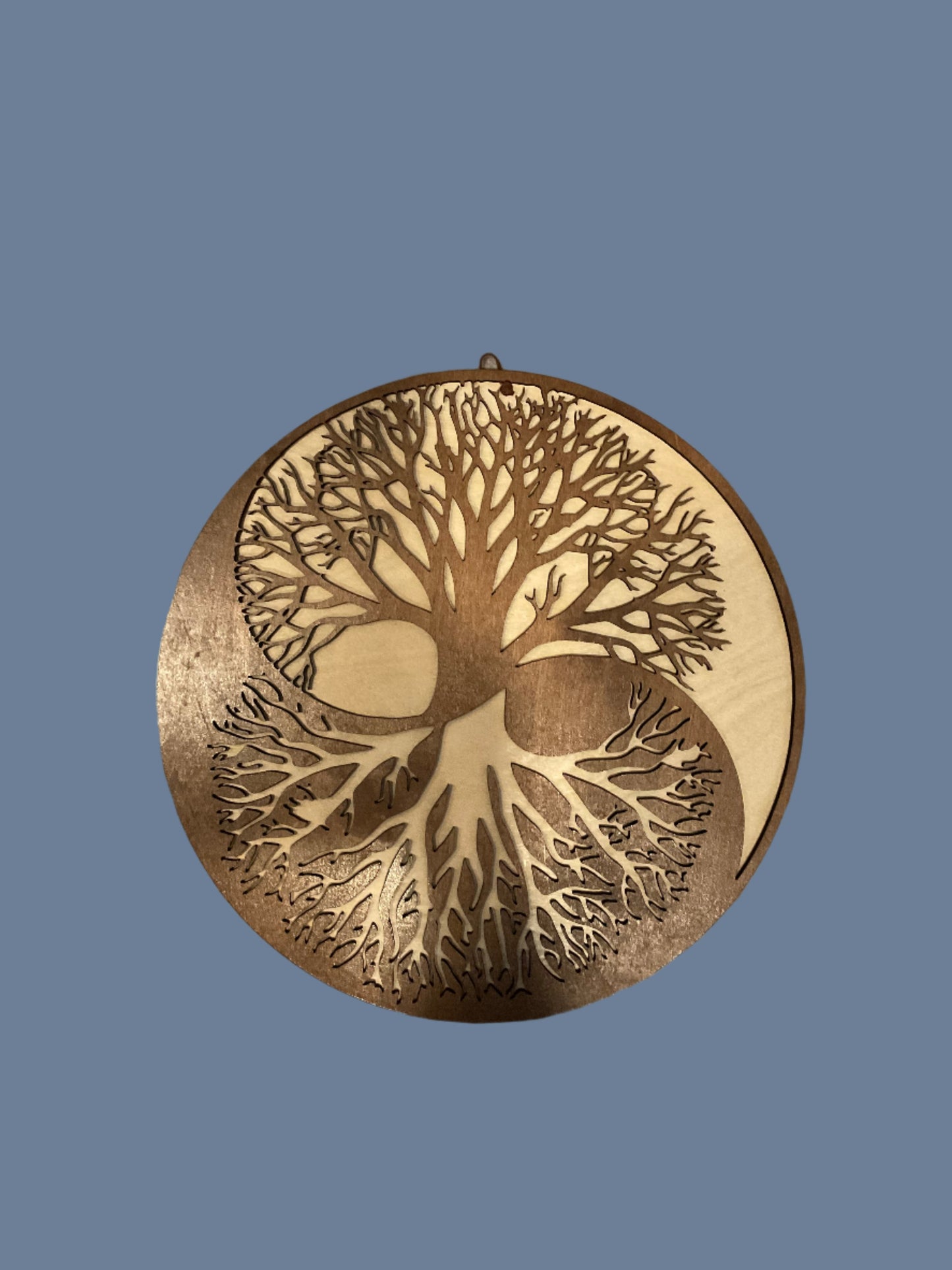 Yin-Yang Tree of Life Sign