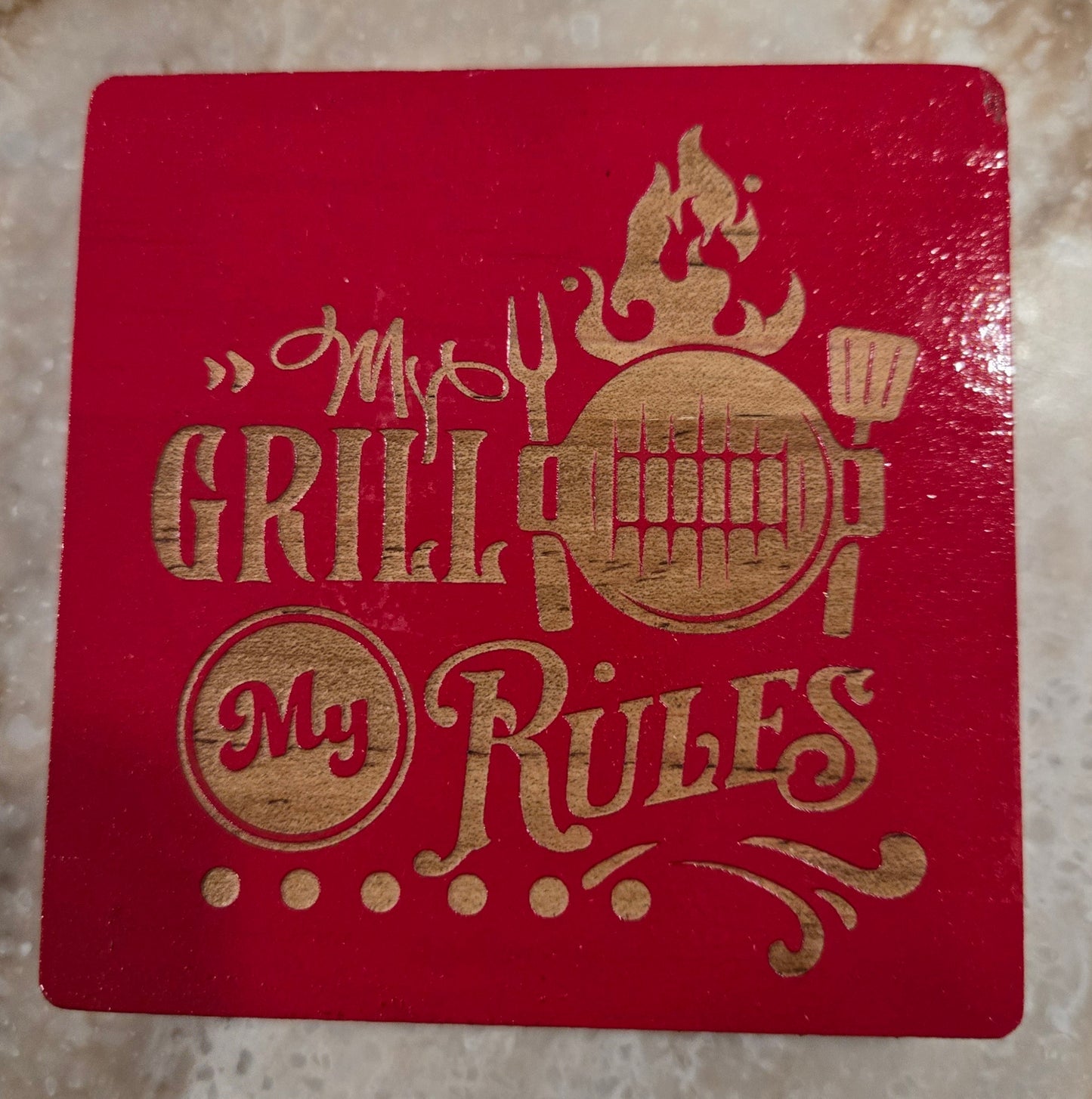 Wooden Coaster- One