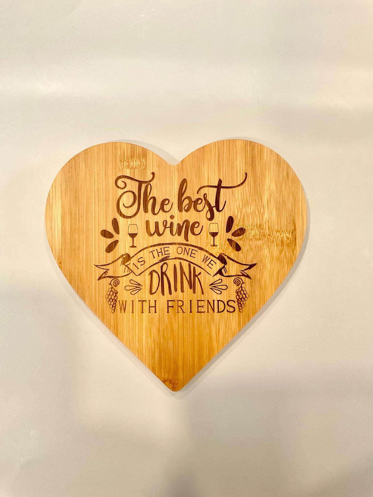 Heart Shaped Charcuterie Board