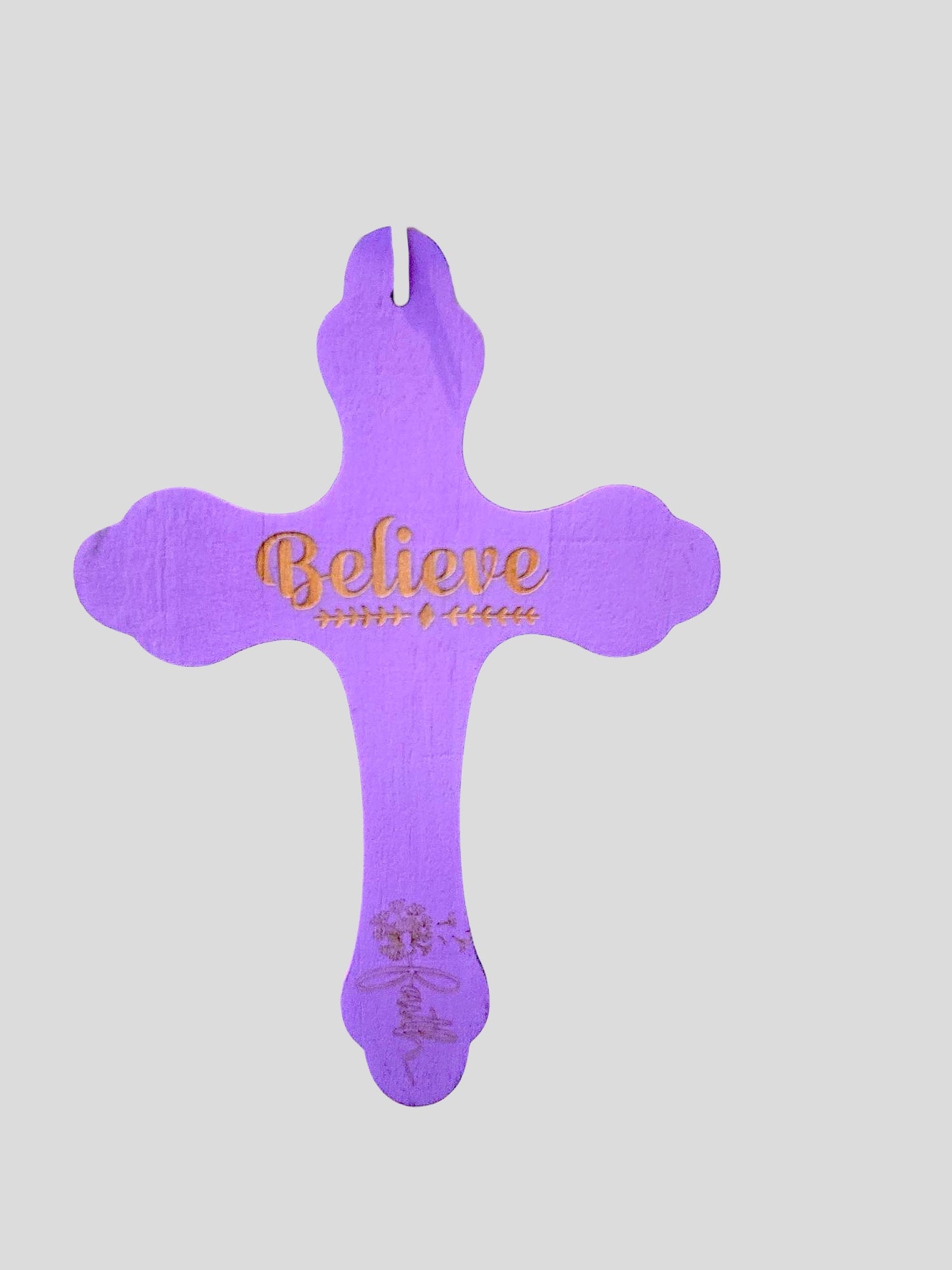 Purple Cross sign