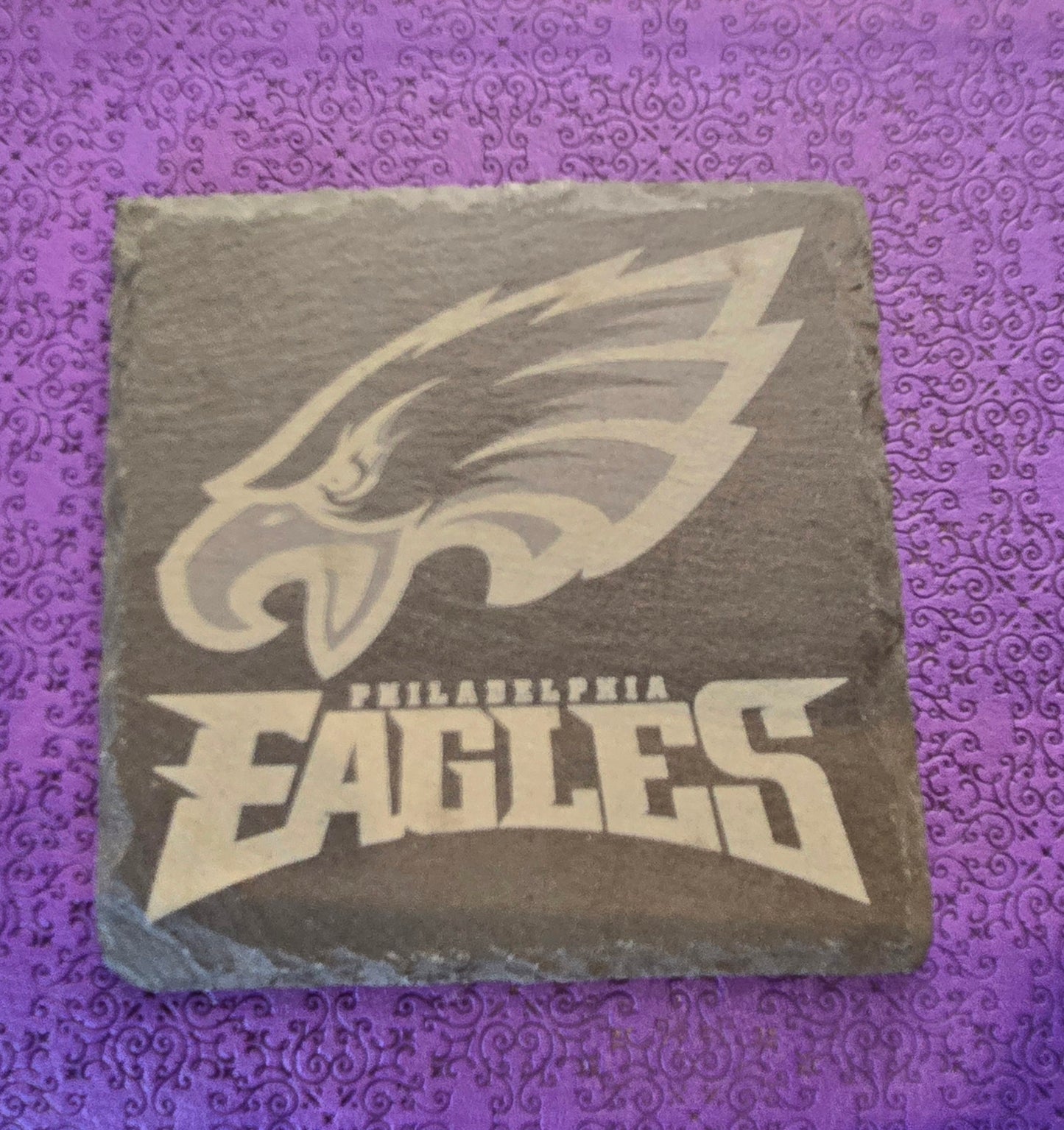 Eagles Slate Drink Coaster