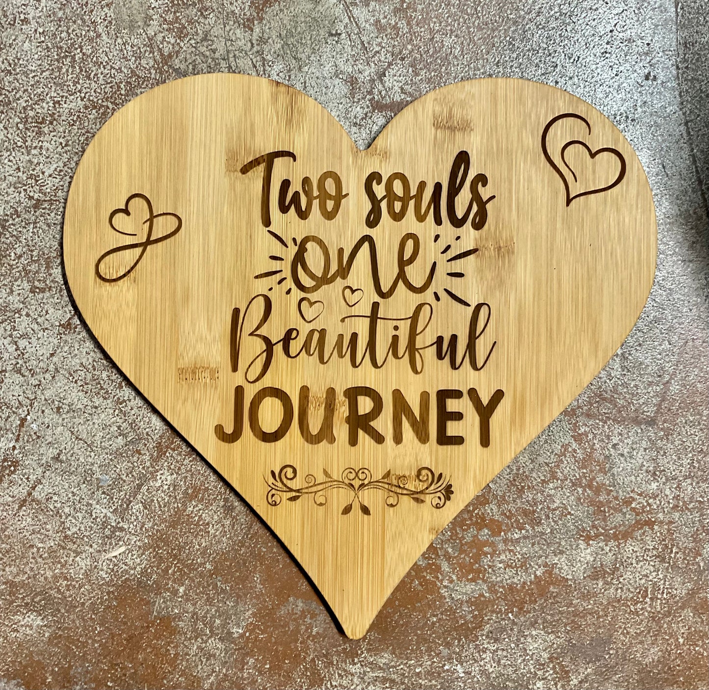 Heart Charcuterie Board-8" or 12"
