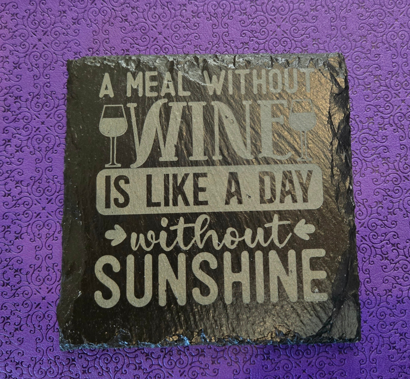 Slate Drink Coaster