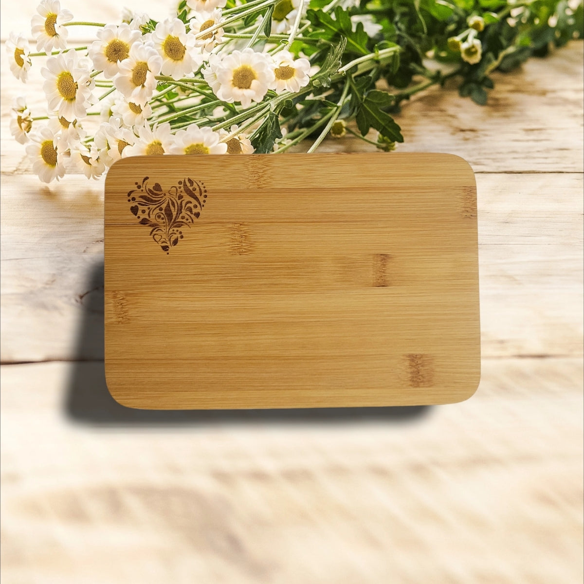 Small Bamboo Charcuterie Board Engraved