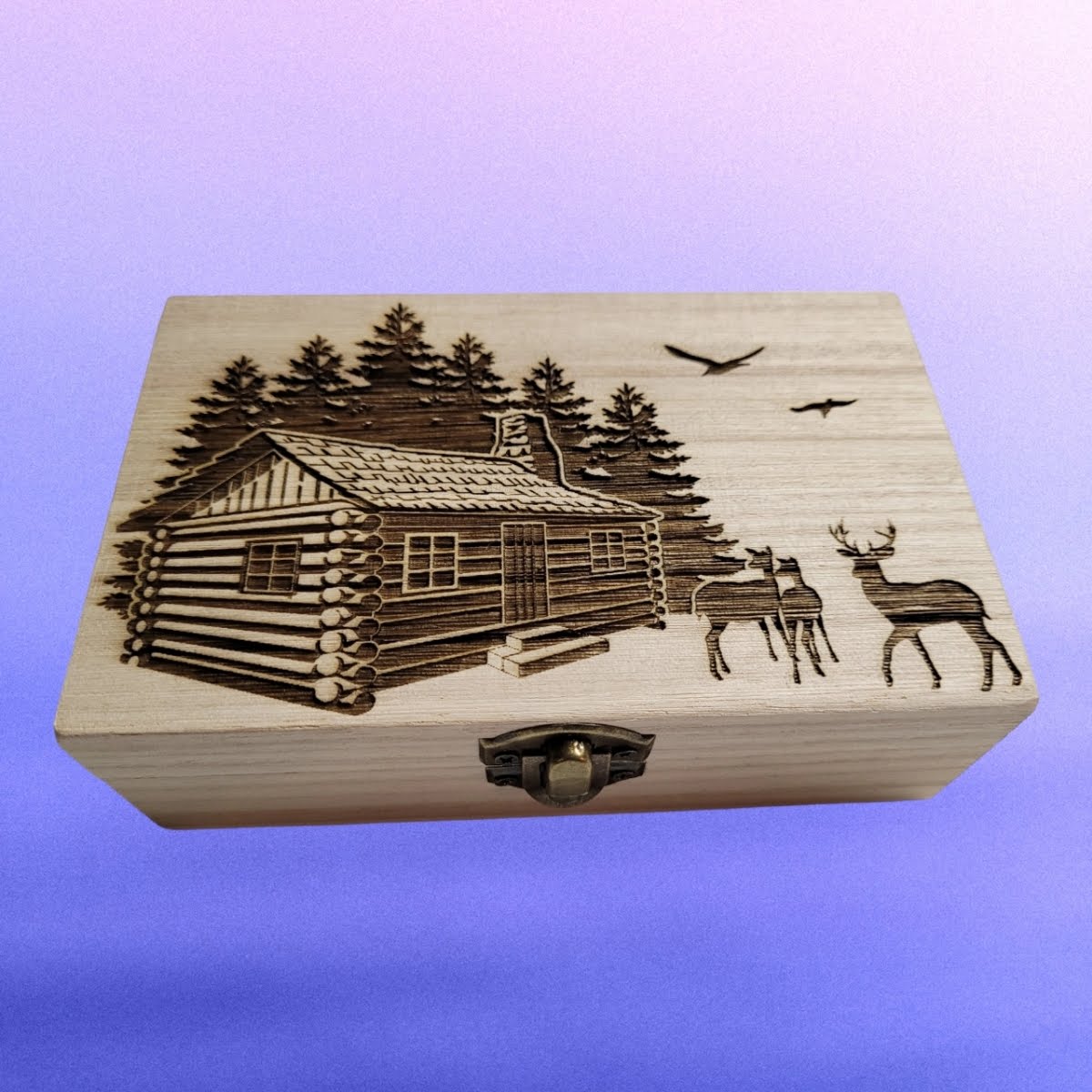 Wooden Keepsake Box