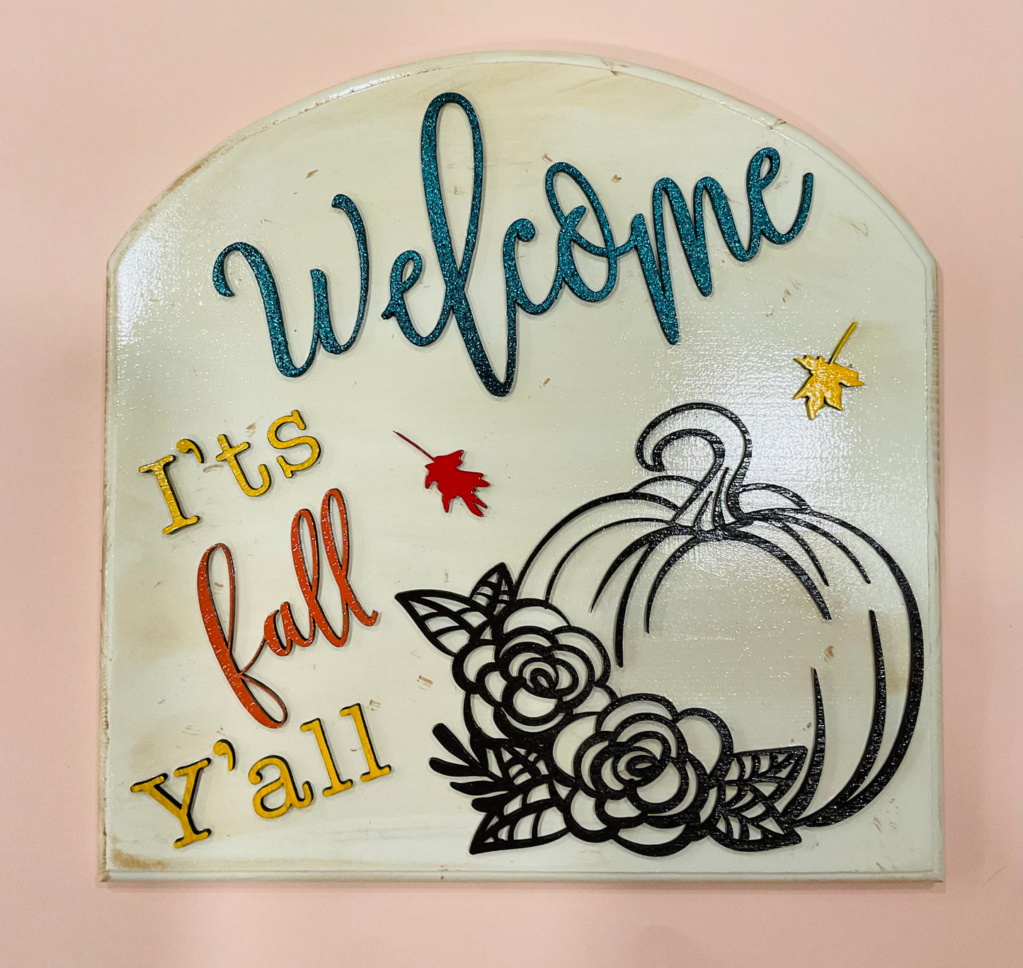 Welcome Fall Sign