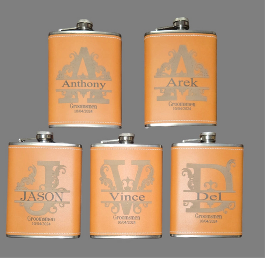 Wedding Flasks Sample Item