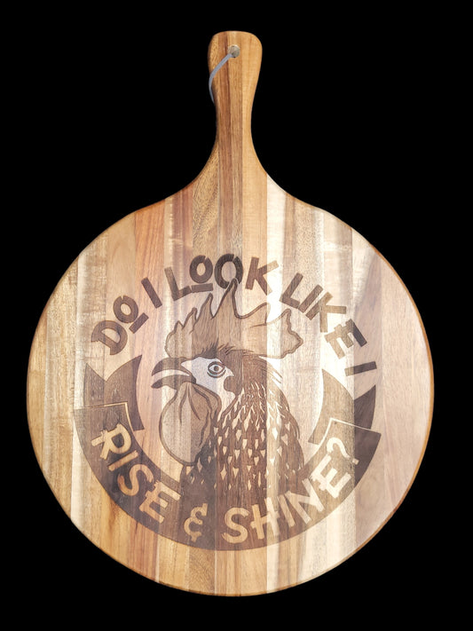 Rooster Charcuterie Board