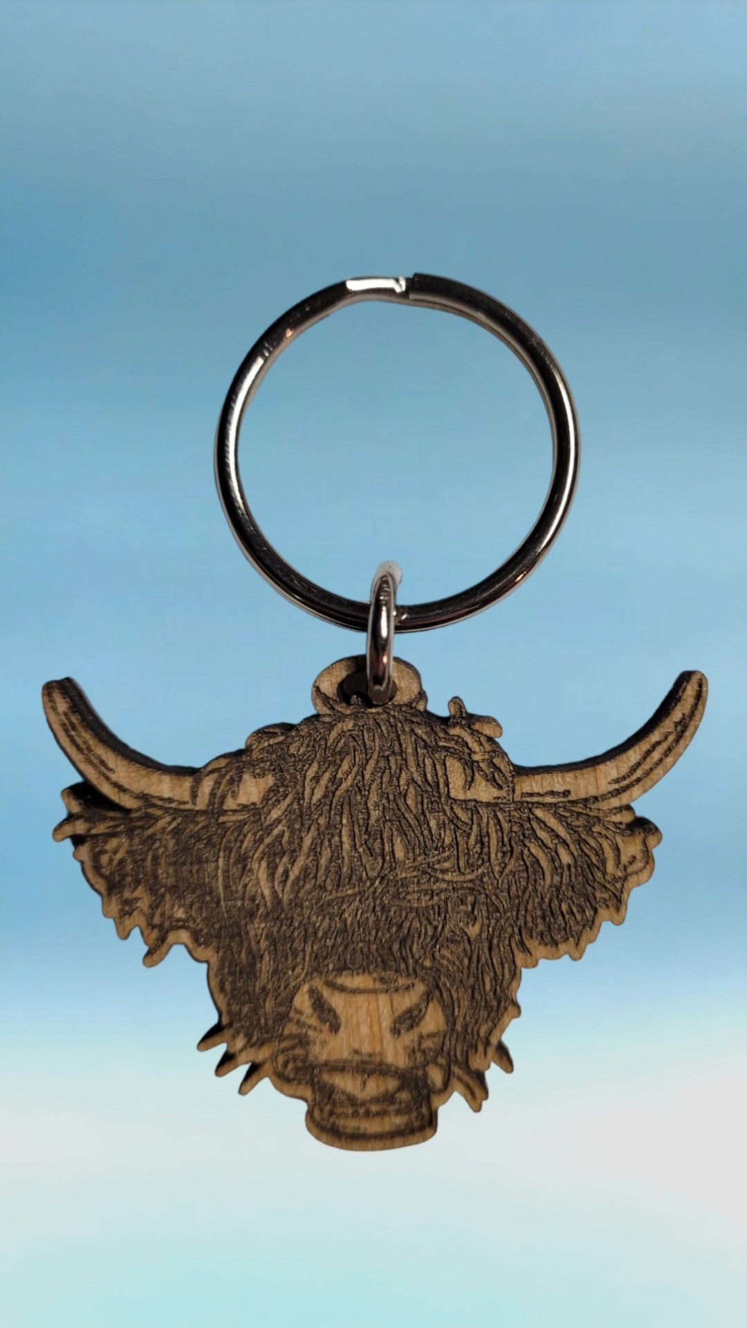 Himalayan Cow Keychain