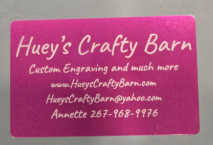 Metal Business Cards-Sample
